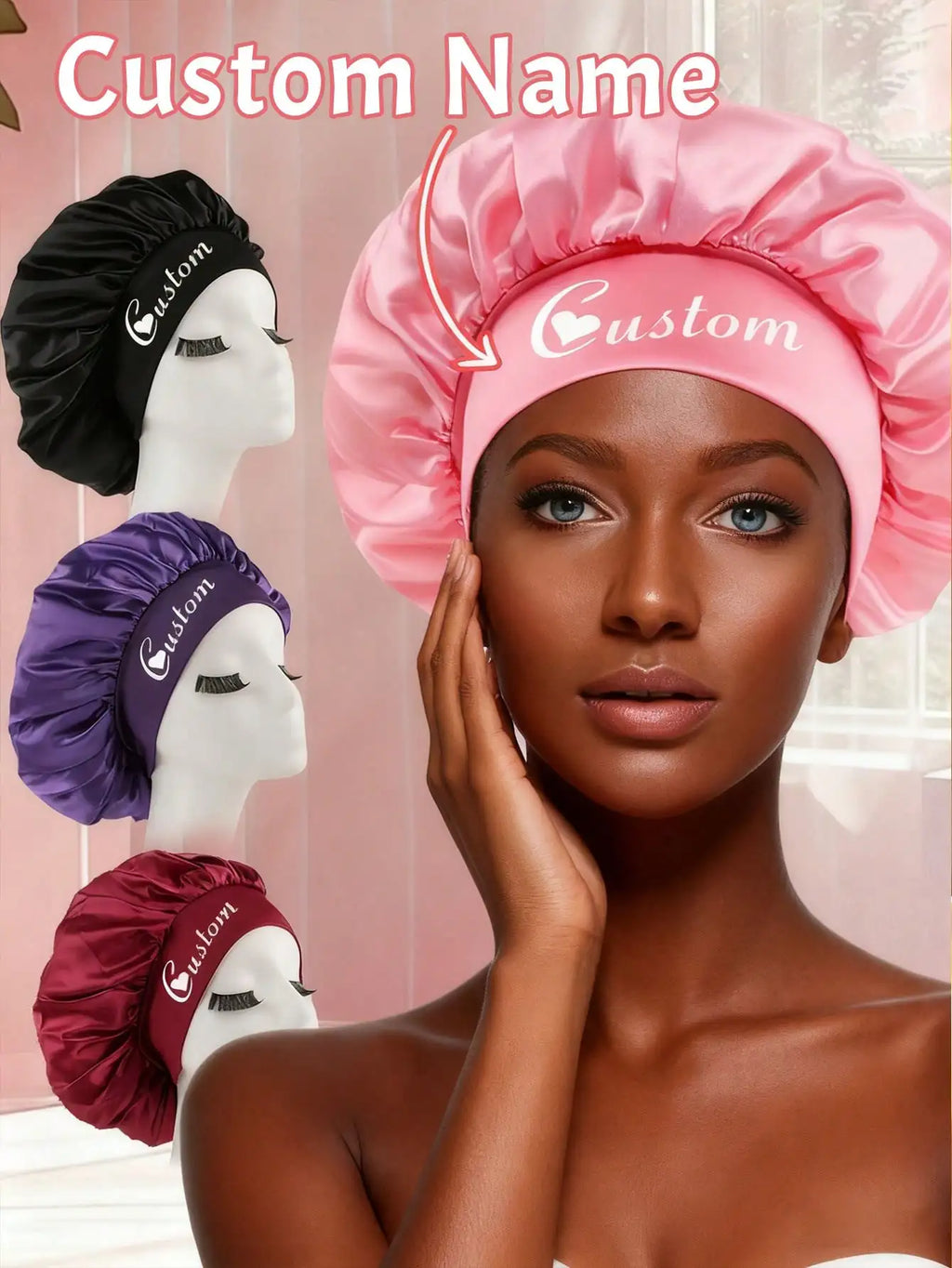 Satin Sleep Bonnet | Protect Your Hair Overnight