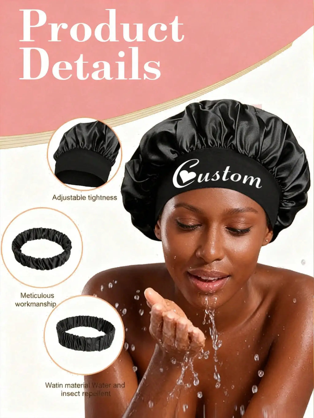 Satin Sleep Bonnet | Protect Your Hair Overnight